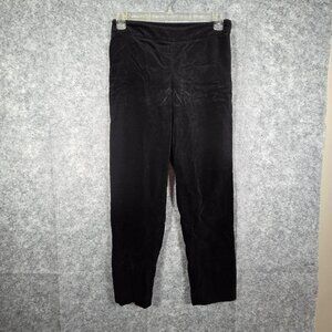 Talbot's Women's Straight Leg Casual Pants Black Size 6